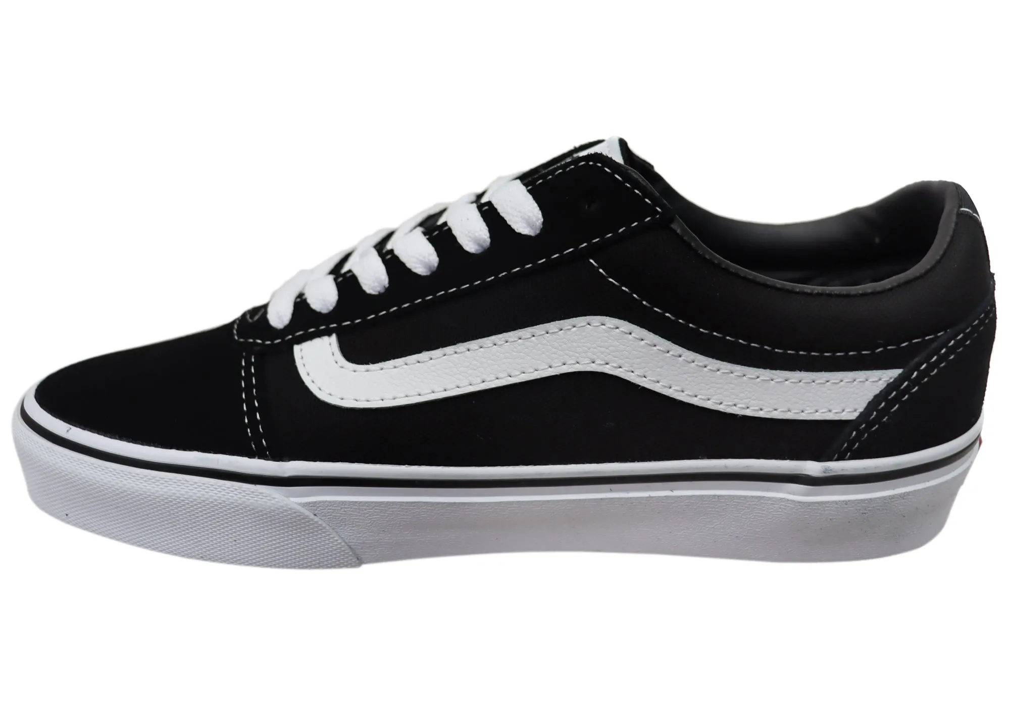 Vans Mens Ward Comfortable Lace Up Sneakers