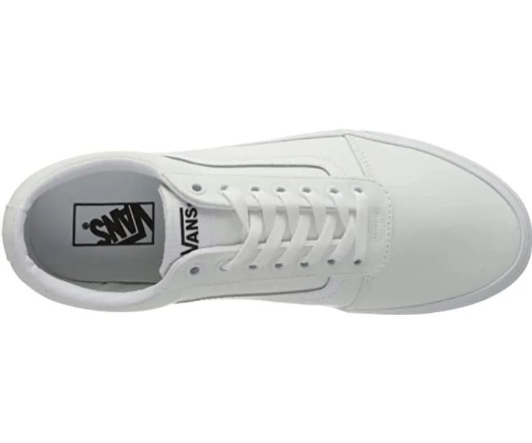 Vans sneakers unisex da adulto in canvas Ward VN0A38DM7HN1 bianco