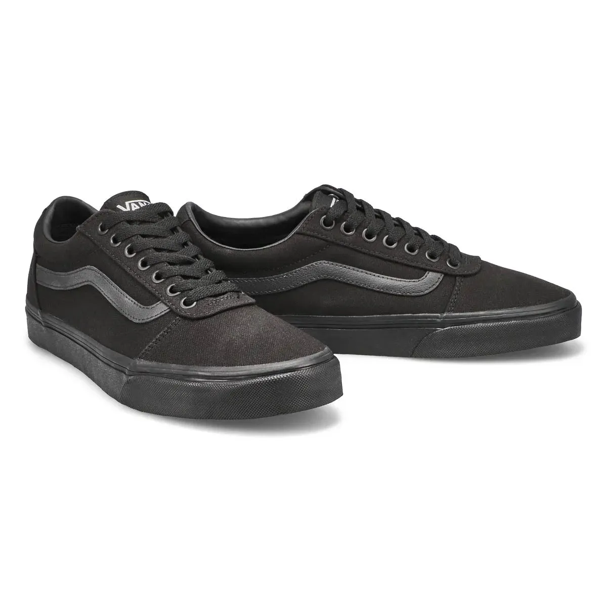 VANS Ward Men's Black/Black Canvas Sneaker