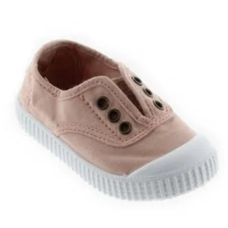 Victoria Girl's Inglesa Slip-On Canvas Sneakers, Ballet