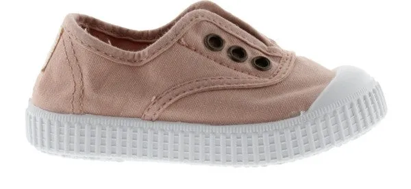 Victoria Girl's Inglesa Slip-On Canvas Sneakers, Ballet