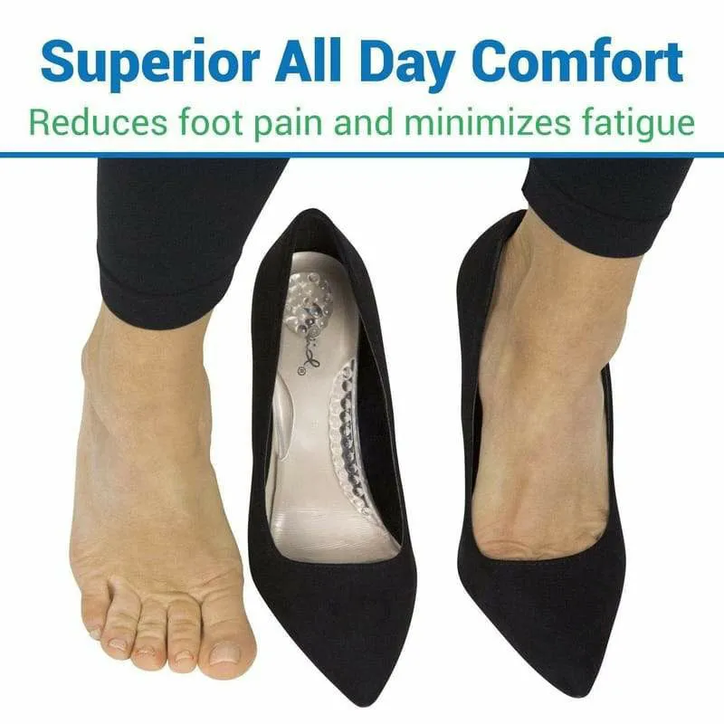 Vive Health Sole High Heel Insoles - White