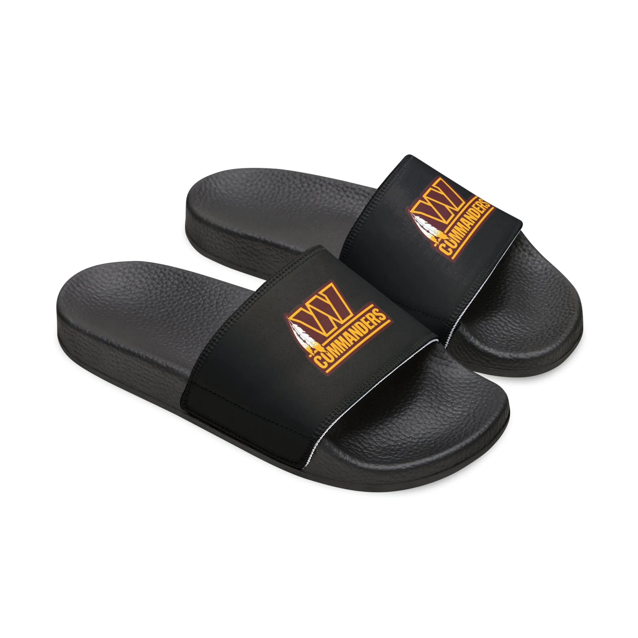 Washington Commanders Men's PU Slide Sandals