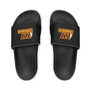 Washington Commanders Men's PU Slide Sandals