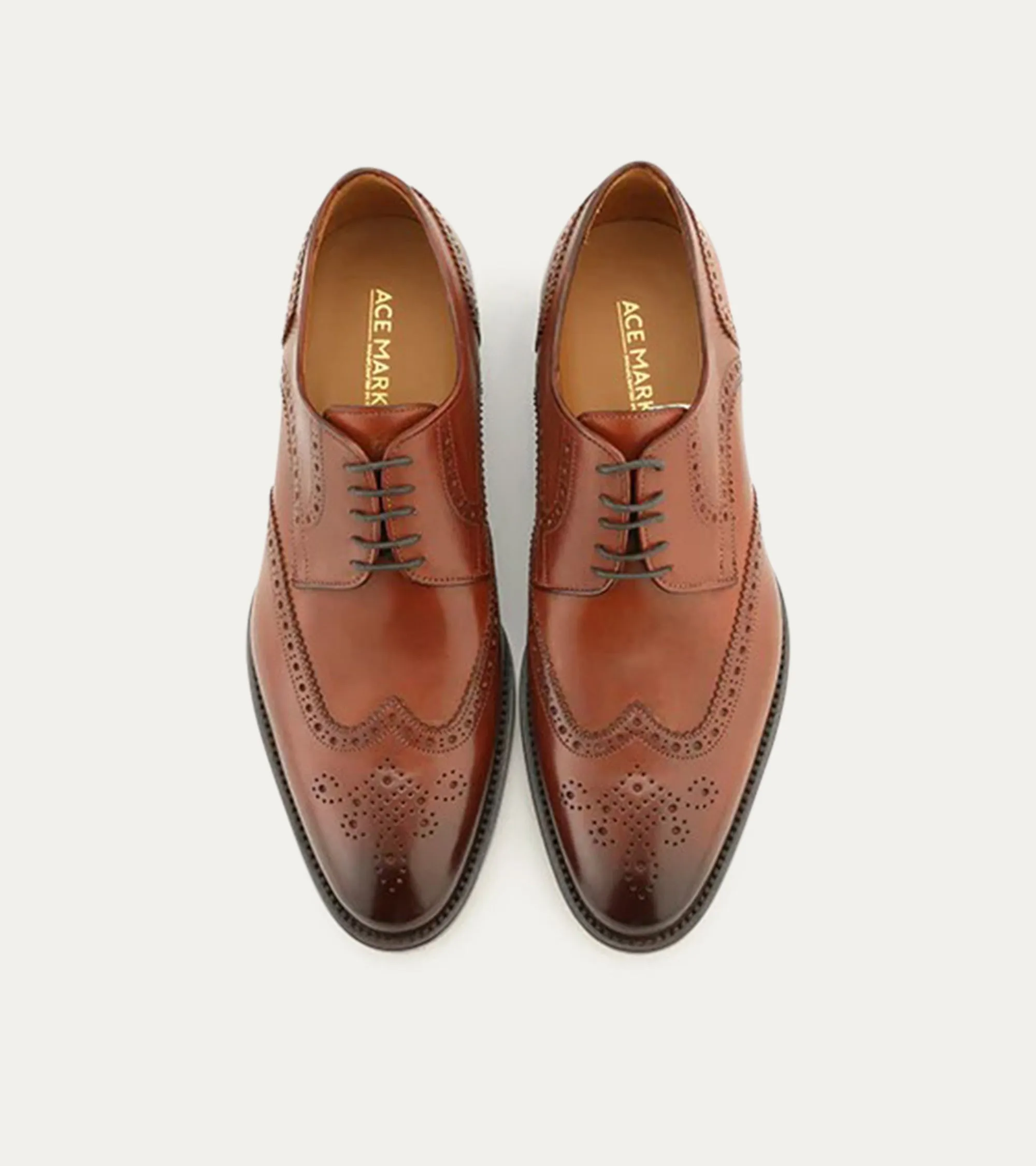 Wingtip Cognac Antique