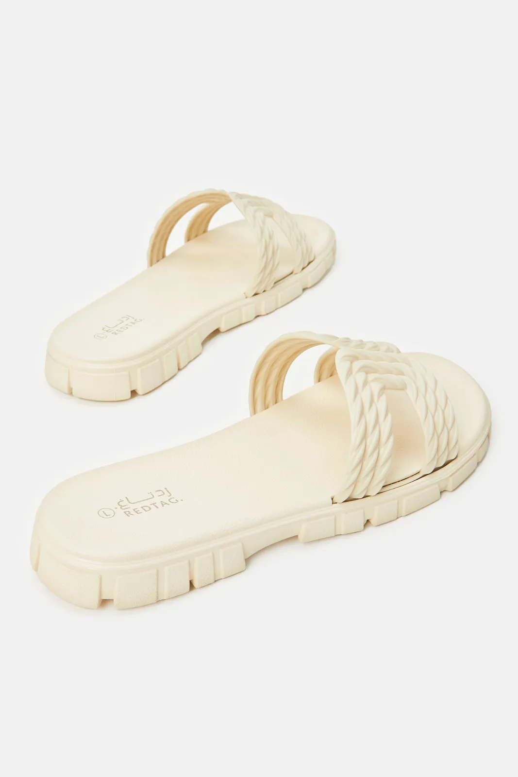 Women Ivory H Upper Slipper