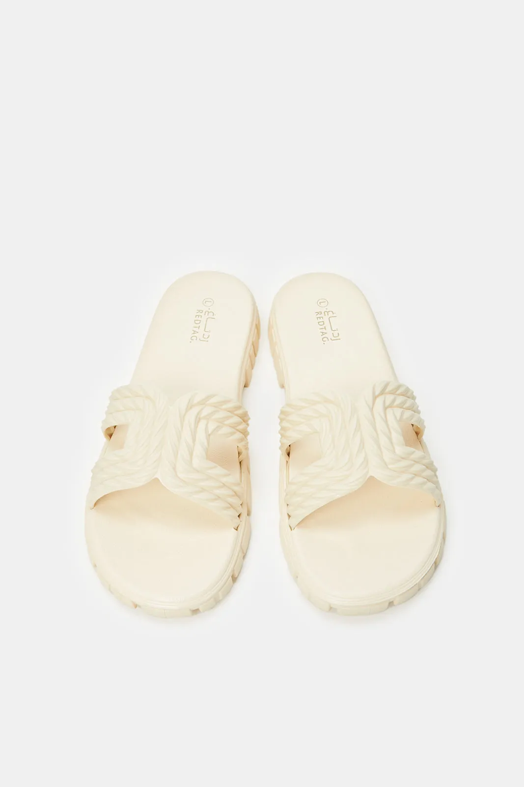 Women Ivory H Upper Slipper