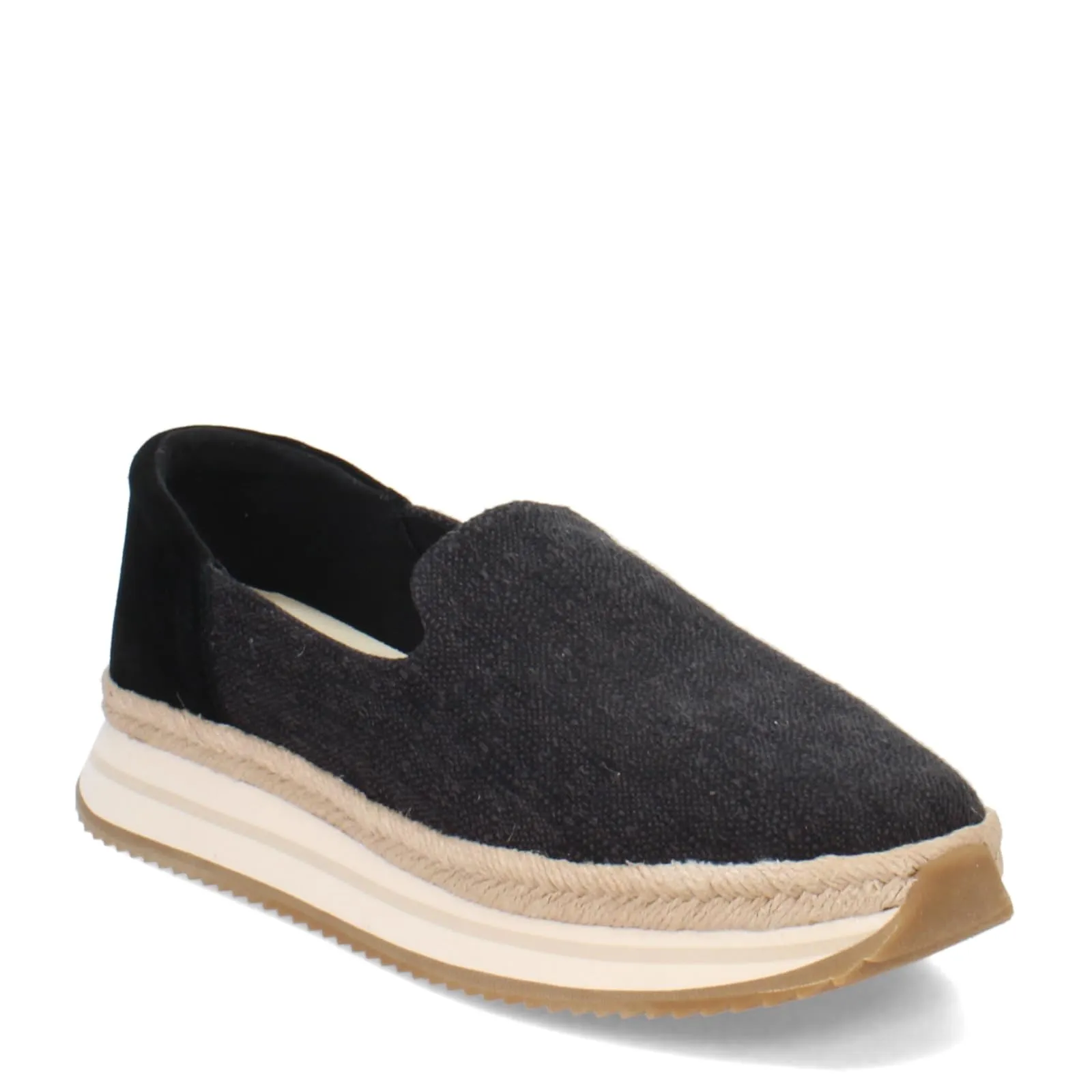 Women's Shoes TOMS JOCELYN Slip On Espadrille Sneakers 10020725 BLACK