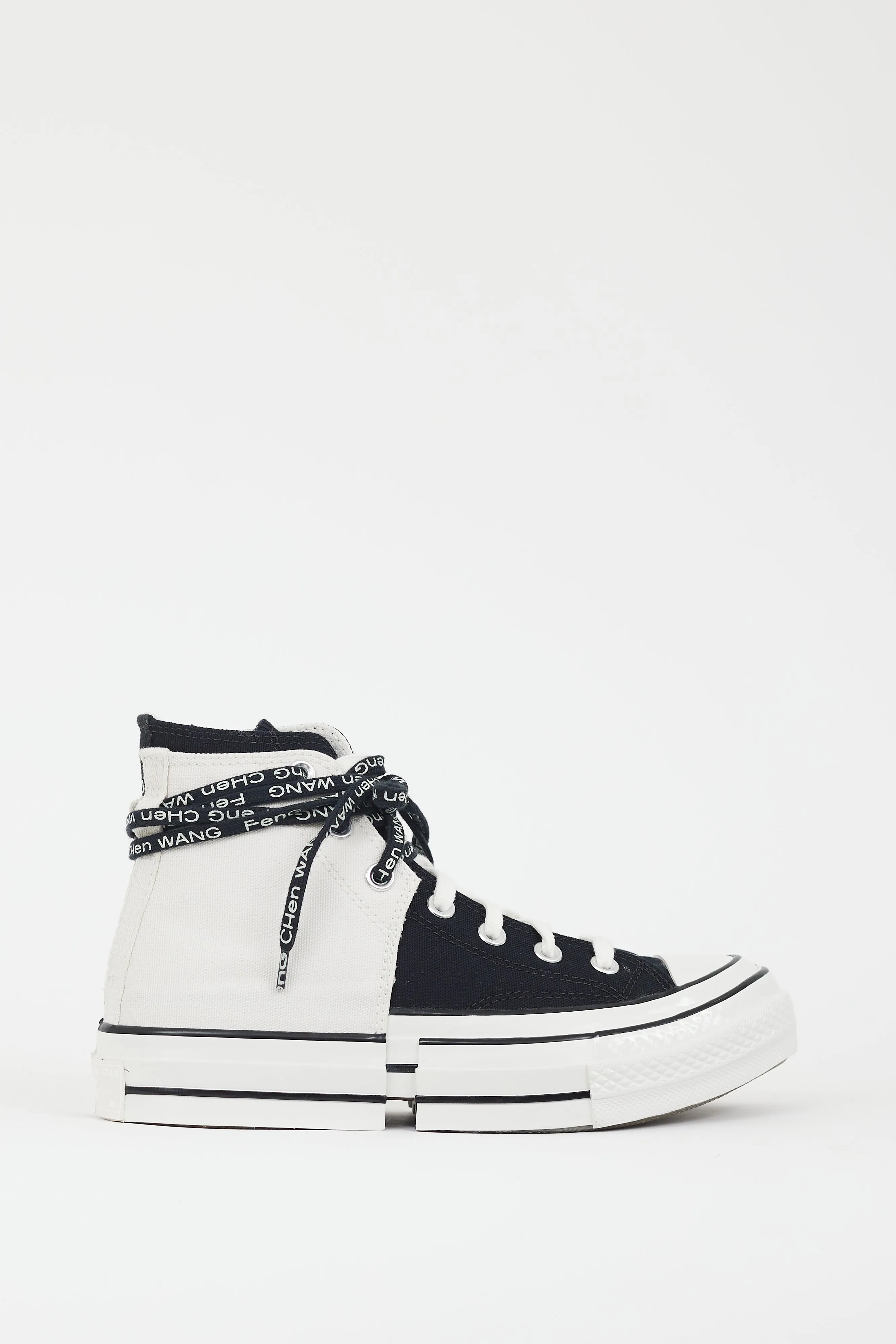 X Converse White & Black Chuck 70 2-in-1 Sneaker