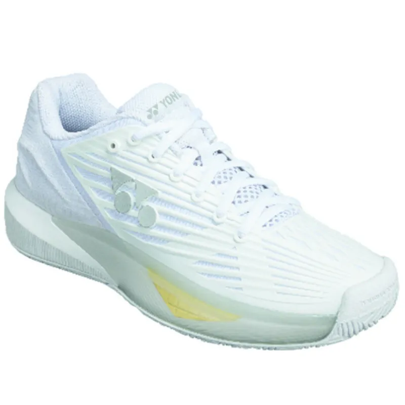 Yonex 2024 Eclipsion 5 Womens All Court Tennis Shoes - White/Cyan