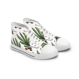 Yucca Plant and Seeds Women's High Top Sneakers