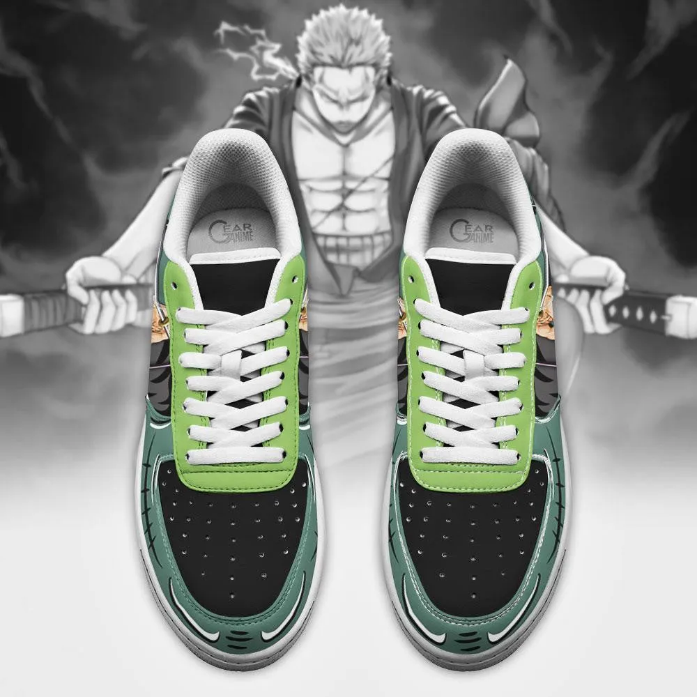 Zoro Santoryu Air Sneakers Custom Anime OP Shoes