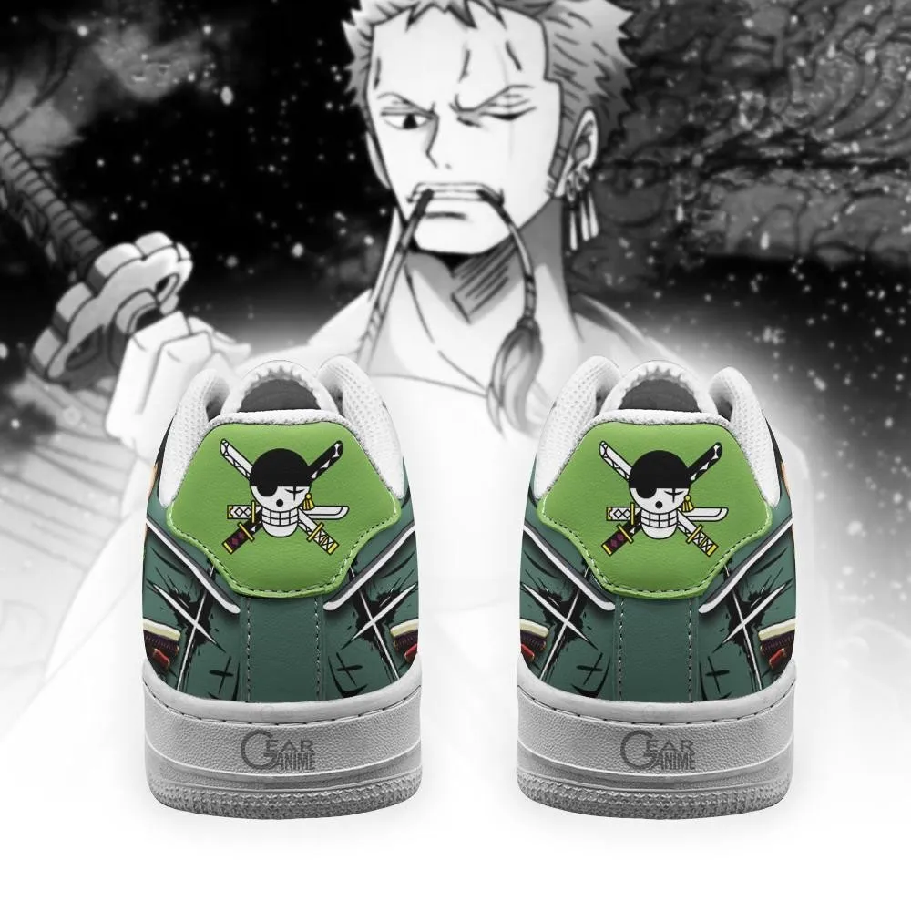 Zoro Santoryu Air Sneakers Custom Anime OP Shoes